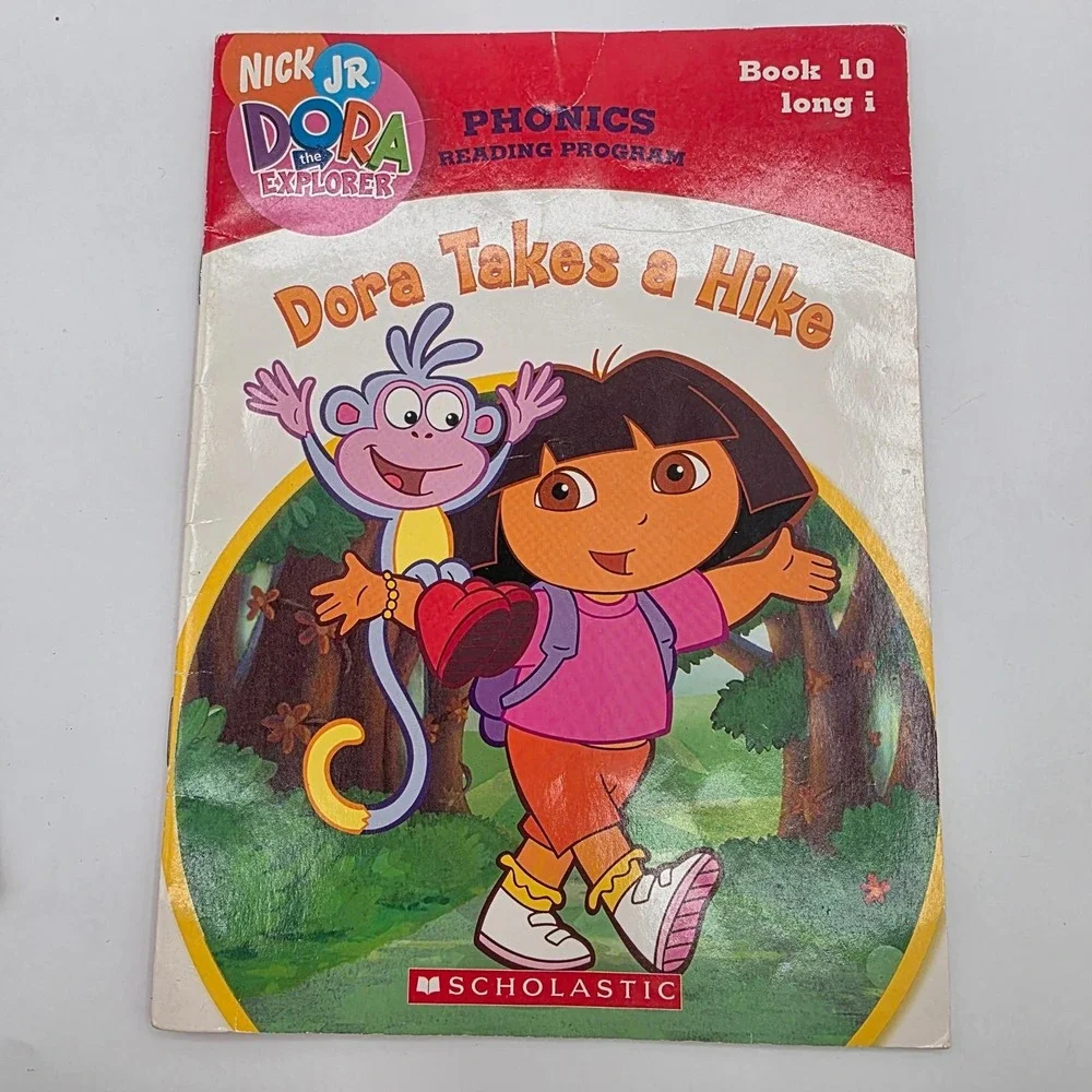 Dora the Explorer Phonics Reading Program Scholastic Book Lot of 6 Nick Jr Kids